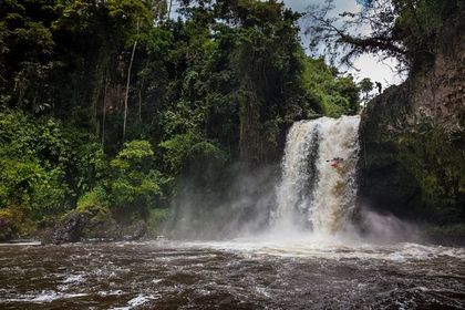 Kenya Waterfall Kayak