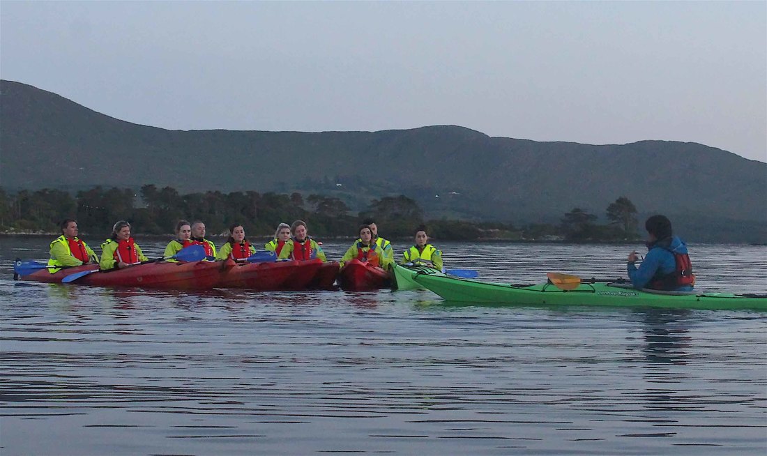 Hens and Stags Kenmare bay kayak